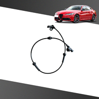 Pièces de rechange automobiles durables, capteur de vitesse de roue arrière ABS noir pour Alfa Romeo Giulia 50549132 50571606 50555508