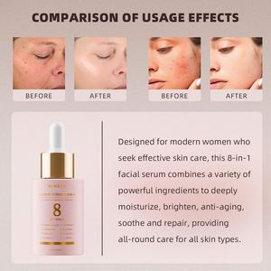 2025 नए 8 में 1 त्वचा देखभाल सीरम मॉइस्चराइजिंग डार्क स्पॉट व्हाइटनिंग सरफेस लाइटनिंग एंटी एजिंग मुँहासे झुर्रियों - Product Image 2