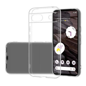 Funda transparente ultrafina de TPU para Google Pixel 9 Pro XL, en stock, funda suave de TPU de alta transparencia para Pixel 10A - Product Image 1