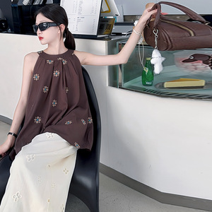 Set di Abbigliamento Estivo 2026 per Ragazze Adolescenti: Top e Pantaloni 2 Pezzi, Moda Casual per Vacanze e Uso Quotidiano - Product Image 6