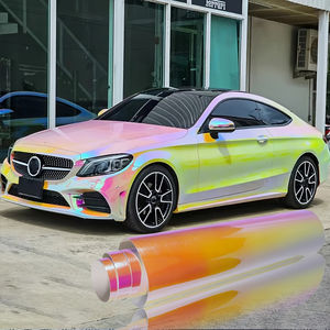 Vinilo para Envolver Automóviles de 3 Metros, Película Adhesiva para Automóviles que Cambia de Color Dorado Electrochapado, Modificación de Motocicletas - Product Image 2