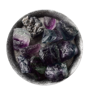 Pietra colorata naturale di cristallo grezzo di Fluorite arcobaleno <span class=keywords><strong>per</strong></span> chiarezza <span class=keywords><strong>e</strong></span> messa a fuoco - Product Image 6