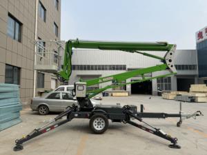 12 मीटर ~ 22 मीटर 300 किलो हवाई कार्य मंच हाइड्रोलिक इलेक्ट्रिक टॉबल बूम लिफ्ट के साथ - Product Image 2