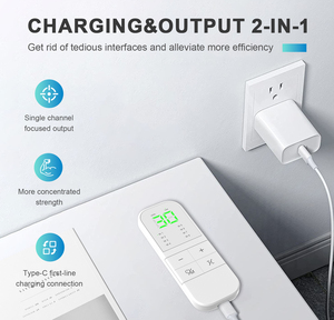 Venda quente Elétrica Médica Recarregável 8 Modos 20 Níveis Intensidade Menstrual Dor Aquecida Dezenas Unidade Máquina - Product Image 3