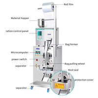 Machine de remplissage et de scellage automatique pour sacs plastiques de fruits, légumes, céréales, riz, farine, sucre, noix, graines, haricots et quincaillerie