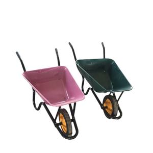 Fabrication brouette 60L couleur jaune plateau métallique solide WB3800 Sri Lanka brouette <span class=keywords><strong>jardin</strong></span> métal brouette - Product Image 4