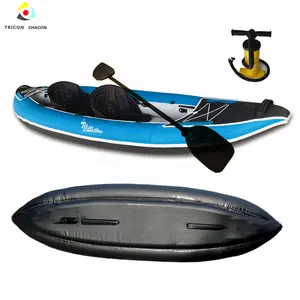 New Arrival Inflatable Kayak 3 Person 2 Person PVC Drop Stitch Inflatable Kayak Inflatable Kayak With Aluminum Oars