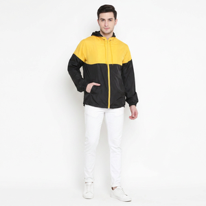 High Quality <b>Men's</b> Windbreaker <b>Jacket</b> From Pakistan Quick Dry Lightweight Comfortable Stand Collar Front Logo Vintage Style - Product Image 1