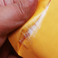 Enveloppes postales kraft à bulles en papier écologique, couleur personnalisée, rembourrées, pour livraison express