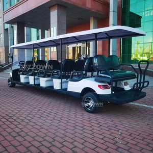 Nouveau modèle de voiturette de golf tout-terrain 48 volts avec freins à disque, Club Car Buggy électrique surélevé, 10 places pour le tourisme - Product Image 6