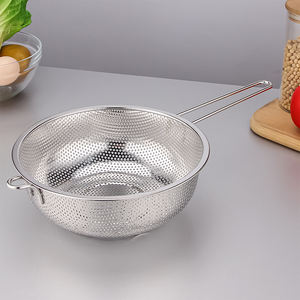 Hochwertiger Edelstahl mit langem Griff und dichtem Lochkorb - Product Image 3