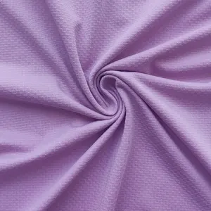 Customized Spf 50 High Quality UPF 50 Polyester Elastic Mesh Sports Knit Wicking Fabric