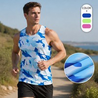Débardeur Homme Personnalisé à Séchage Rapide et Respirant pour la Course et le Sport – Conception OEM/ODM de Haute Qualité avec Logo – Sans Manches