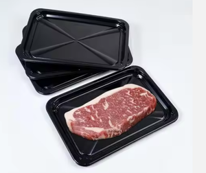 Vassoio Semicircolare in PP Monouso a Forma di Ventaglio per Carne Congelata di Manzo e Agnello - Product Image 4