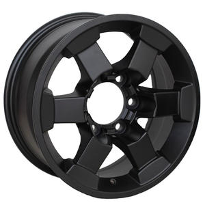 Jantes de voiture noires 6x139.7 15 16 17 18 pouces 4x4 SUV roues en alliage pour TOYOTA FJ Cruiser 4Runner Hilux Sequoia Tacoma Tundra - Product Image 1