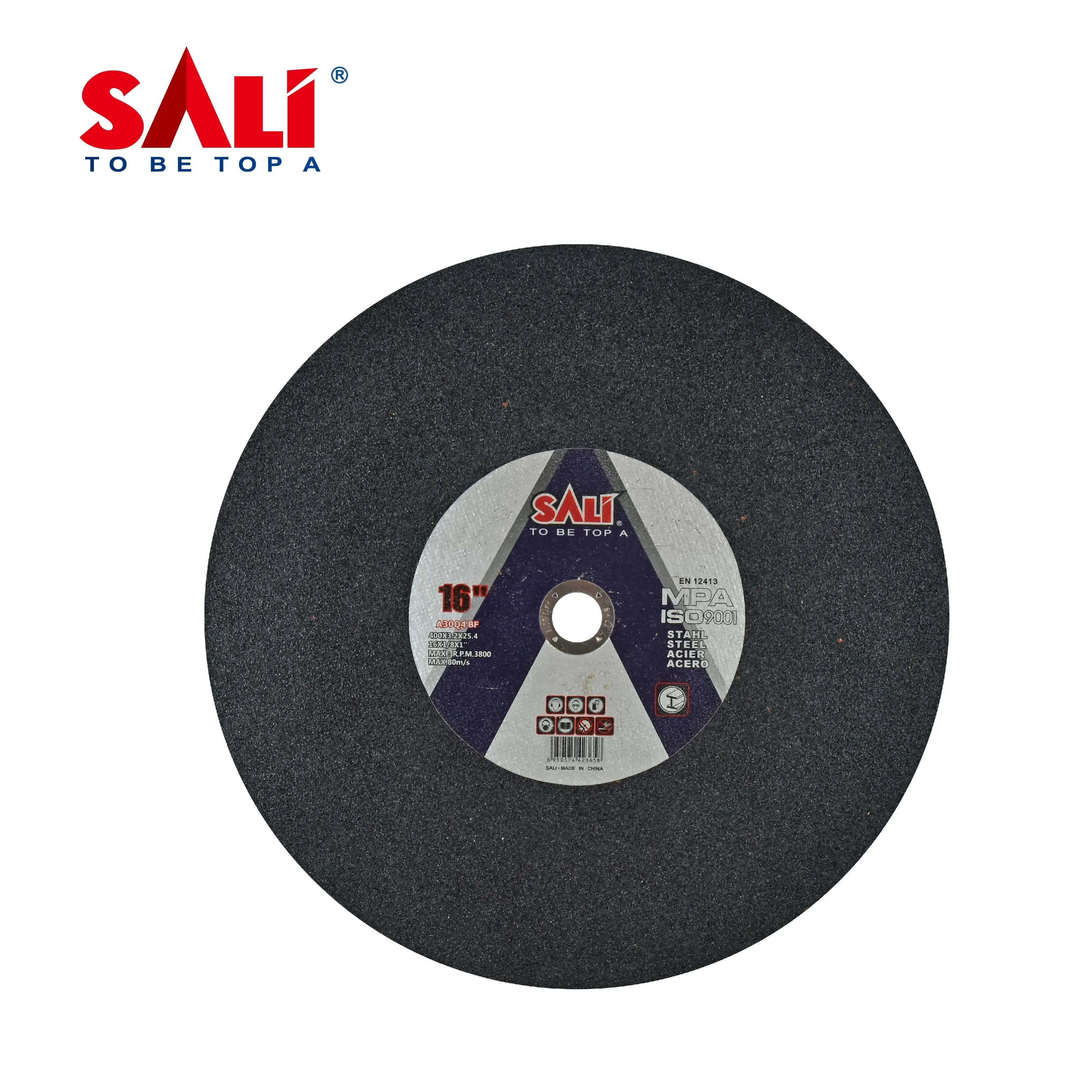 SALI 400x3.2x25.4mm Manufacture 16inch Metal Cutting Disc Abrasive Disc T41 Parallel Cutting Disc