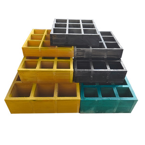 <span class=keywords><strong>Grille</strong></span> en PRV pultrudé haute résistance pour usines chimiques, passerelles industrielles, plateformes et drainage - Product Image 2