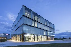 Transparent für paneel modernes gebäudesystem stift einheitlicher kommerzieller vorhang aluminium glas wandplatten außenfassade design