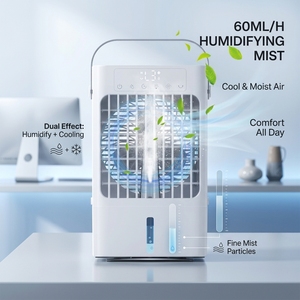Enfriador de Aire CD101, Enfriamiento Rápido, Pequeño y Portátil, con Temporizador y Ahorro de Energía, <span class=keywords><strong>Ultra</strong></span> Silencioso para Estudio, Oficina, Dormitorio, Sala de Estar - Product Image 3