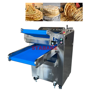 Machine <span class=keywords><strong>à</strong></span> aplatir automatique la pâte en acier inoxydable Nouveau uniforme Burger Bun <span class=keywords><strong>Pizza</strong></span> Shaper pour les boulangeries Utilise de la farine Eau Lait - Product Image 1