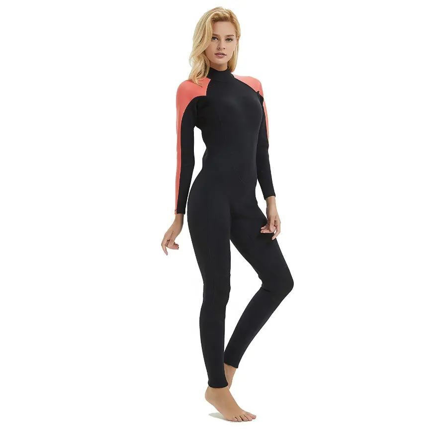 Full Body Dive Muta Pelli Lycra Rash Guard per le Donne Degli Uomini di Sport, protezione UV Manica Lunga di Un Pezzo Costumi Da Bagno per Lo Snorkeling