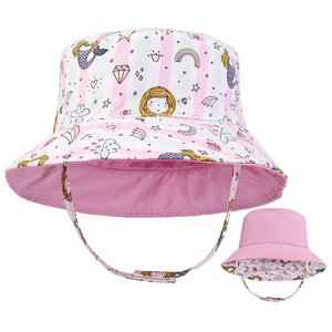 Customizable Women's Summer <b>Reversible</b> Cotton Twill <b>Bucket</b> <b>Hat</b> Cartoon Leaf Cute Double-Sided Fisherman Cap Custom Logo for - Product Image 6