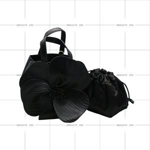 Women's Floral <b>Clutch</b> Purse PU Leather Flower Evening Bag Party Prom Purse Wedding Crossbody Bucket Handbag - Product Image 1