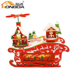 Lampe led en résine pour éclairage <span class=keywords><strong>de</strong></span> Village <span class=keywords><strong>de</strong></span> noël, scène <span class=keywords><strong>de</strong></span> neige, maisons miniatures, bureau, idée cadeau, nouveau modèle - Product Image 2