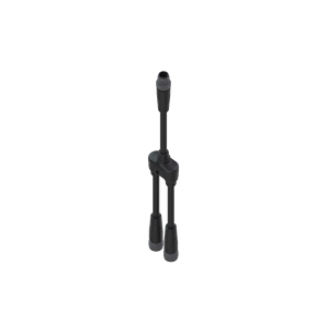 For M12 IEC Type IP67 Waterproof 300V Automotive Female 5 Pin Field Wirable <b>Cable</b> Connector with Cast Aluminum Nut <b>Power</b> - Product Image 5