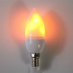 ไฟ LED เอฟเฟกต์เปลวเทียน ขั้ว E14 หลอดไฟ LED 39 ดวง ไฟตกแต่งคริสต์มาส - Product Image 2