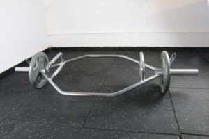 Barra Hexagonal para Pesas con Anillo Grande, Orificio Grande, Apertura Cerrada Electrochapada, Adecuada para Gimnasios en Casa - Product Image 3