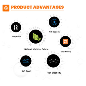 Tela de Forro Polar Derong de Doble Cara de Alta Elasticidad de 240 g/m², Tela de Terciopelo Derong de Poliéster al por Mayor de China - Product Image 2