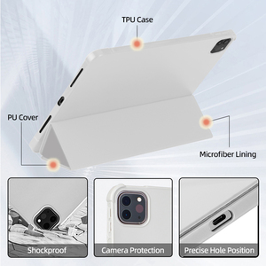 Caso di vendita calda per <span class=keywords><strong>Apple</strong></span> per iPad <span class=keywords><strong>Air</strong></span> 4 5 6 Case e 11 pollici antiurto 30 rotante pieghevole PU TPU custodia protettiva <span class=keywords><strong>Tablet</strong></span> - Product Image 5