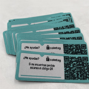 Etiquetas colgantes de papel NFC personalizadas de alta calidad con logo del cliente impreso para ropa - Product Image 4