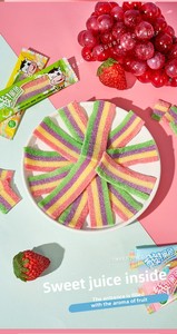 <span class=keywords><strong>Mini</strong></span> Bastoncini di <span class=keywords><strong>Caramelle</strong></span> Gommose al Gusto Frutta Aspra, Colori Arcobaleno, 360g, Snack per Bambini, Premi per Celebrazioni Nuziali, <span class=keywords><strong>Caramelle</strong></span> per Studenti - Product Image 6