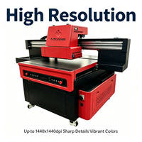 Mesin Inkjet Digital Spot UV Printer E120 PRO 120x90cm dengan Efek Emboss 3D & Gloss