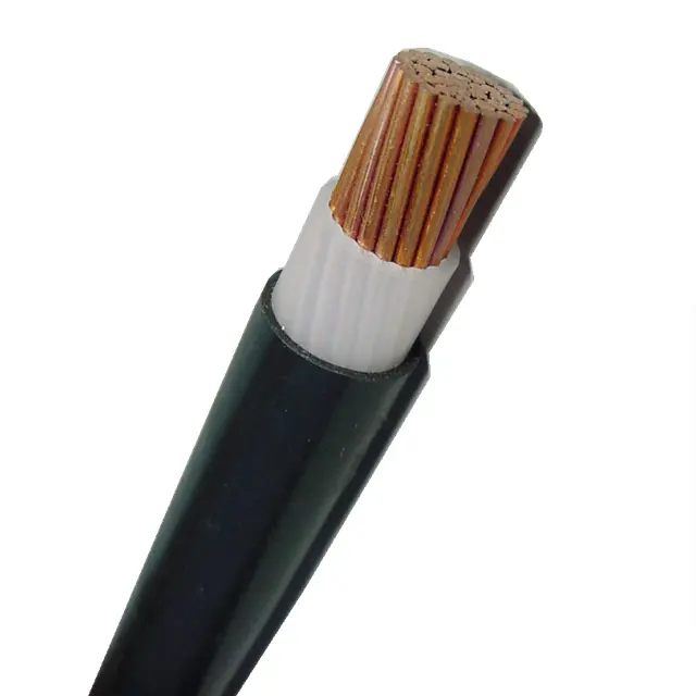 0.6/1KV Low Voltage 1 Single Core 10mm 35mm 35mm2 50mm 70mm 95mm XLPE PVC Insulated Copper Single Core Non Armoured Cable