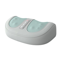 Masseur électrique chauffant Shiatsu, petit appareil de compression chaude pour les semelles, les pieds et les mollets, masseur pétrissant pour les jambes, machine de thérapie pour les pieds