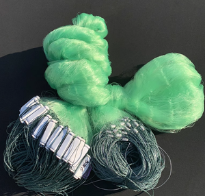 Utilisation commerciale à la main pliable pêche <span class=keywords><strong>filet</strong></span> maillant Double Monofilament Nylon Trammel maille pour lac rivière coulée PA <span class=keywords><strong>survie</strong></span> - Product Image 1
