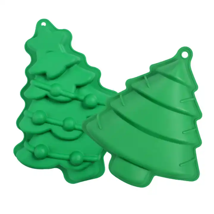 Custom Christmas Tree Cake Decorations Silicone Baking Mold Different Shape  - China Christmas Mould and Christmas Silicone Molds price