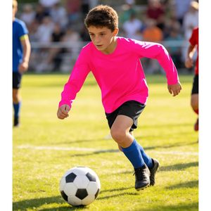 Camiseta de Manga Larga FOXA para Niños, Protección Solar UPF 50+, Secado Rápido, 100% Poliéster, Unisex para Niños y Niñas - Product Image 2