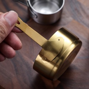 ถ้วยจิ้มสแตนเลส 304 พร้อมหูจับ สีทอง ถ้วยใส่เครื่องปรุงขนาดเล็ก สำหรับสเต็กและร้านอาหารตะวันตก - Product Image 2