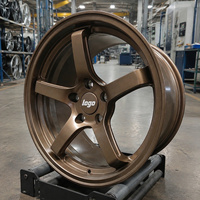Jantes forgées RAYS Bronze 57CR JDM en alliage, 15-22 pouces, 4x100 5x120 5x114.3 pour Volkswagen Golf GTI MK7 BMW Audi A3 Nissan 350Z
