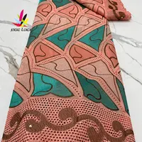 אוסטריה שחור רקמת סגנון פופולרי אפריקאי צרפתית ניגריה באיכות גבוהה הנמכר ביותר Aso Ebi שמלת שוויצרי וואל תחרת בד