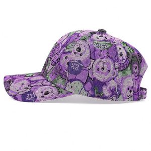 Casquette de baseball unisexe en coton à 6 panneaux avec imprimé ours rétro, visière incurvée, effet délavé, boucle métallique, idéale pour les sports de plein air – Nouvelle collection en promotion - Product Image 6