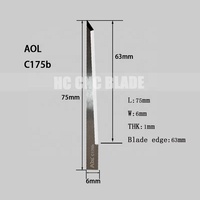 Pisau Pemotong CNC AOL Z016a Z145a C045b C175b Baja Karbida Tungsten Pisau Getar Osilasi untuk Mesin CNC