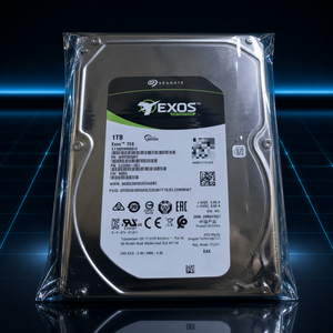 ST1000NM001A Exos 7E8 ฮาร์ดดิสก์ SAS 12Gbps ระดับองค์กร ขนาด 1TB 3.5 นิ้ว 7200RPM 512n <span class=keywords><strong>แคช</strong></span> 256MB สำหรับเซิร์ฟเวอร์ - Product Image 1