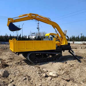 Excavadora de Alta Potencia de 8 Toneladas Montada sobre Orugas con Brazo Largo Yuchai Gear - Product Image 6