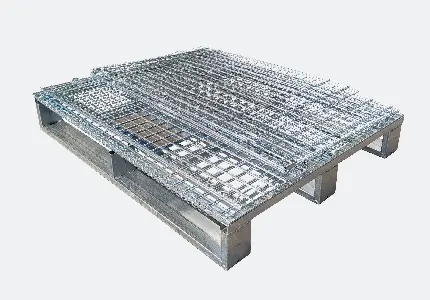 High quality factory wire mesh container wholesale Steel Material durable cages warehouse roll cages