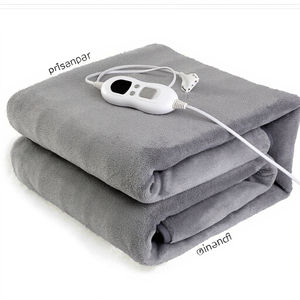 بطانية كهربائية ناعمة قابلة للغسل مبطنة من الفلانيل للاستخدام المنزلي في الشتاء، متوفرة بأحجام مخصصة للسرير الفردي/المزدوج/الكبير - Product Image 3